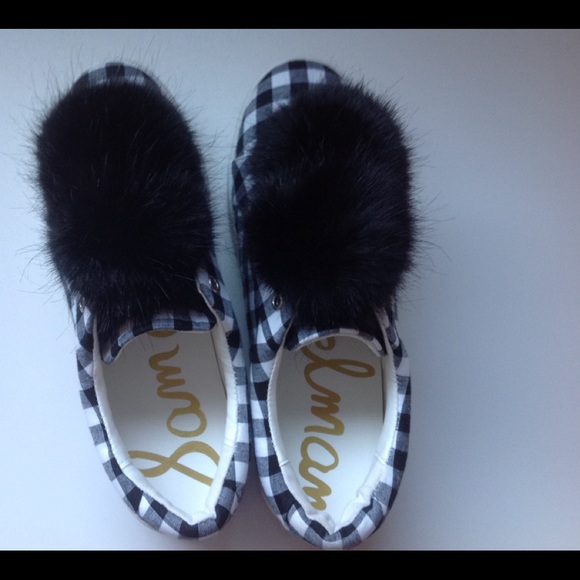 Sam Edelman Shoes - Sam Edelman sneakers with pom pom, 7, NWOT
